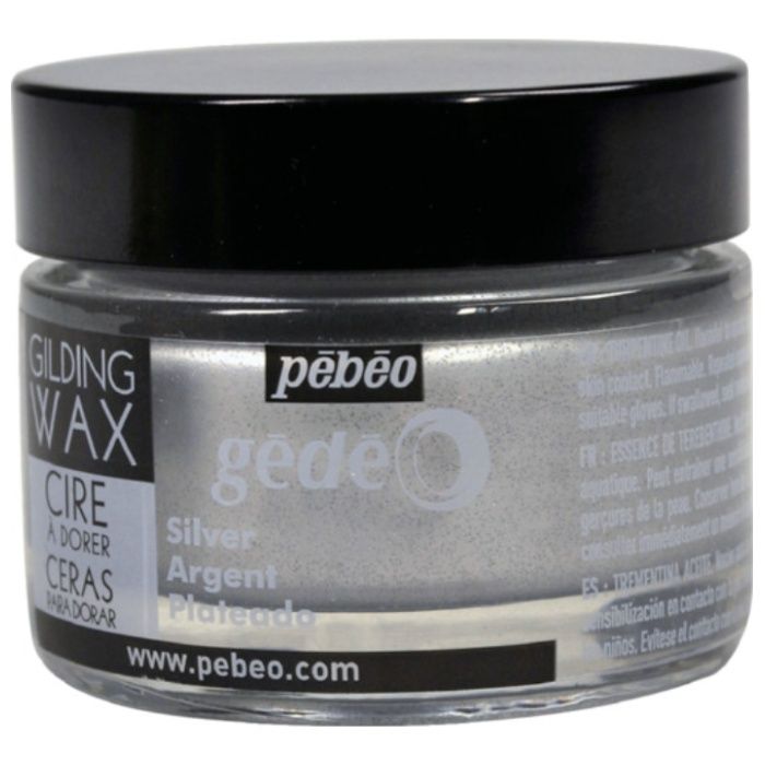 Pebeo　ギルディングワックス30ml　シルバー