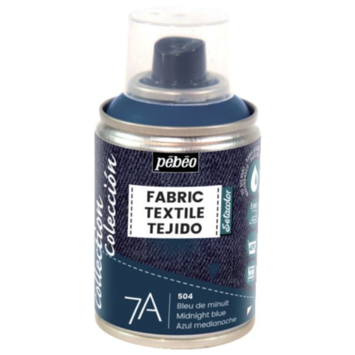 Pebeo　布用水性アクリルスプレー　セタスプレー　100ml　ミッドナイトブルー