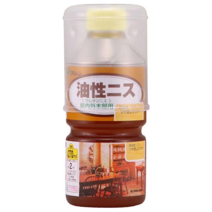 和信ペイント　油性ニス　つや消しクリヤー　　270ml