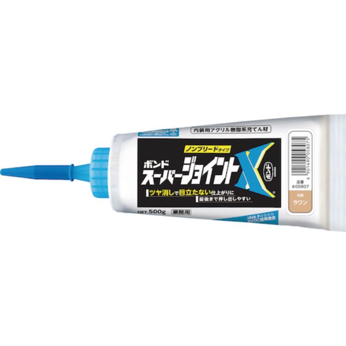 コニシ 建築用シーリング剤 ボンド スーパージョイントX ラワン 500g(Tcode:2601038)
