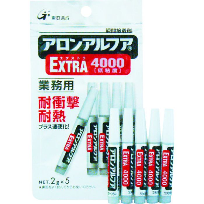 アロン アロンアルファ EXTRA 4000 2g(5本入)(Tcode:2909936)