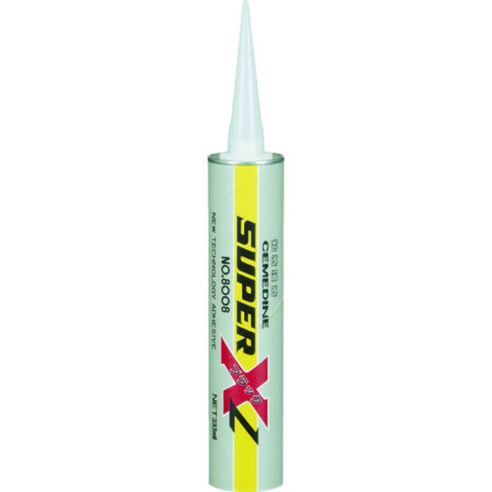 セメダイン スーパーX8008L ブラック 333ml (低粘度品) AX-126(Tcode:3849970)