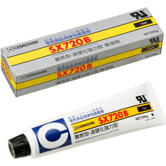 セメダイン SX720B 200g (黒色) AX-215(Tcode:1477512)