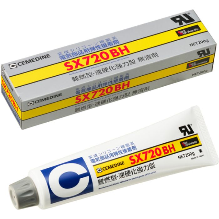 セメダイン SX720BH 200g (黒色・高粘度) AX-217(Tcode:1477515)