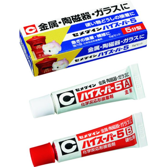 セメダイン ハイスーパー5 6gセット/箱 CA-183(Tcode:8135171)