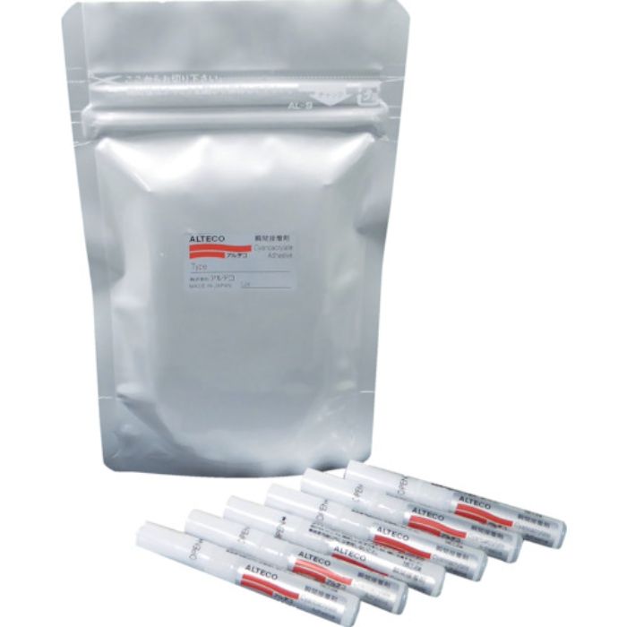 アルテコ 工業用 瞬間接着剤 CN4 2g×6本入り (耐衝撃タイプ)(Tcode:8552848)