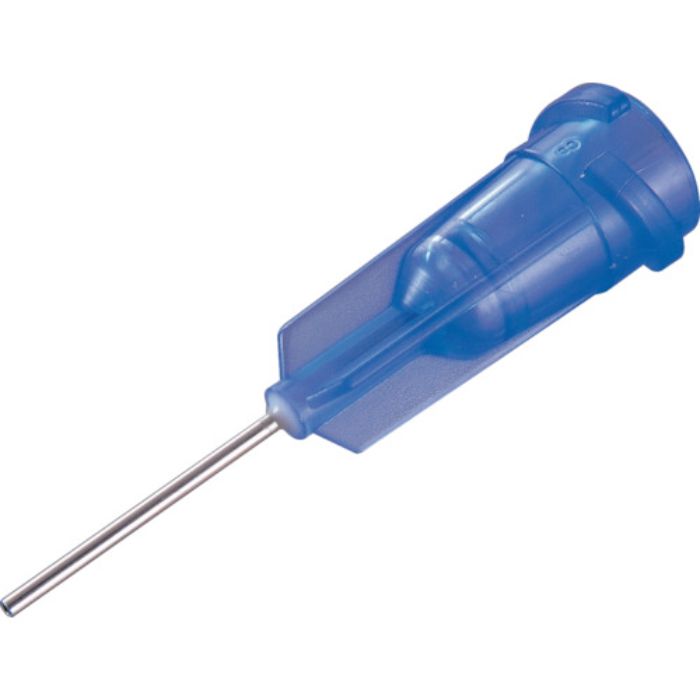 MUSASHI 2条ネジプラスチックニードル ブルー 50本入り(Tcode:3657213)