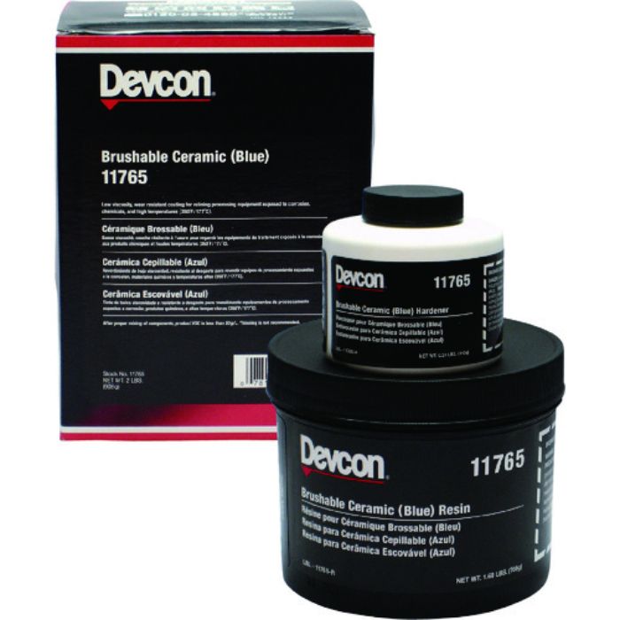 DEVCON ブラッシャブルセラミック青 耐薬品&耐腐蝕コーティング 900g