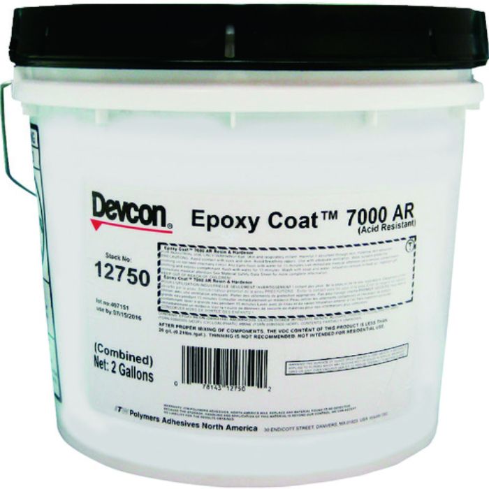 DEVCON EC7000AR 超強力耐薬品性ライニング材 7.57L