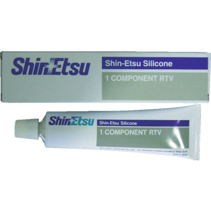 信越 シーリング 低分子シロキサン低減タイプ 中粘度 100g ホワイト(Tcode:4230205)