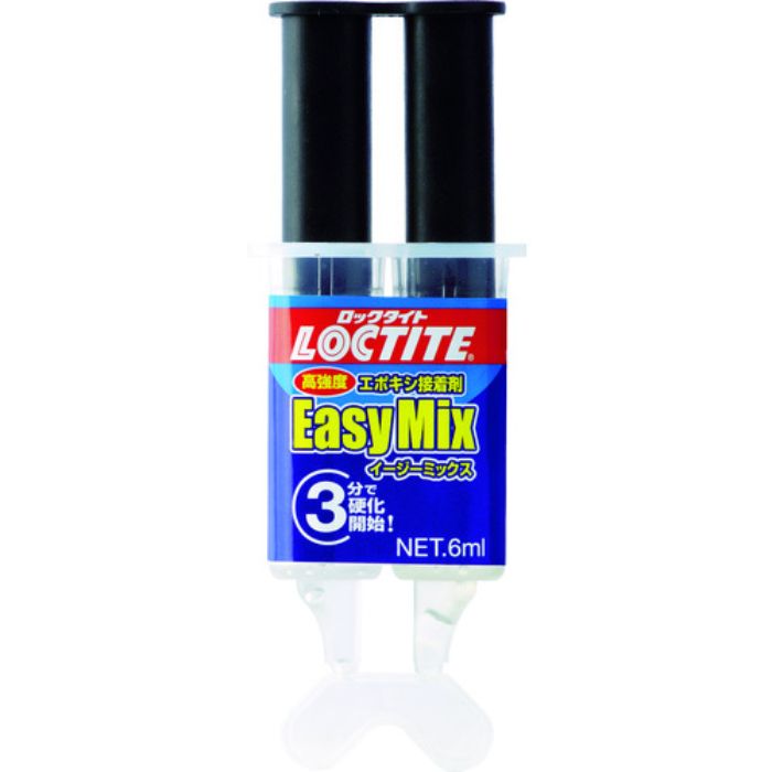 LOCTITE 高強度エポキシ接着剤 2液タイプ イージーミックス 透明 6ml(Tcode:3749401)