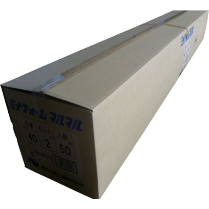 ミナ 弾性シーラントバックアップ材 ミナフォームマルマル #40 40mmφ×2m (50本入り)(Tcode:8289138)