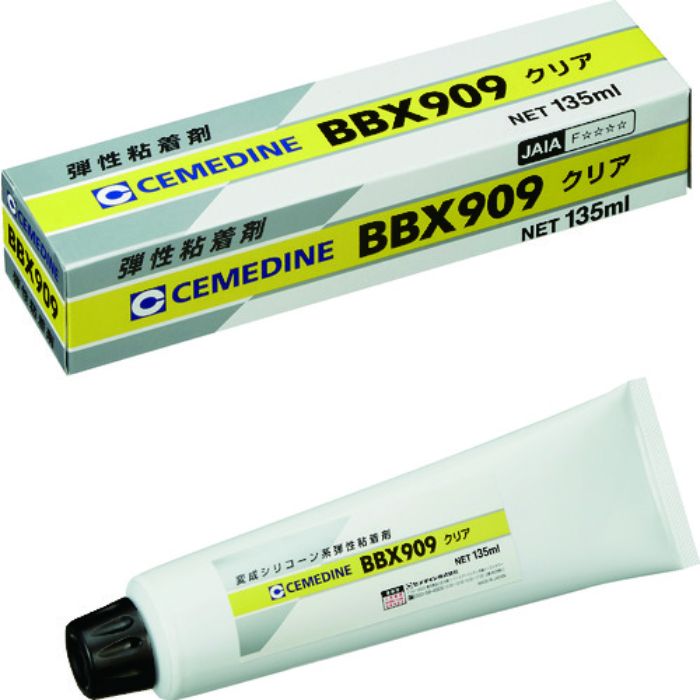 セメダイン BBX909 クリア 135ml (弾性粘着剤) NA-006(Tcode:4475160)