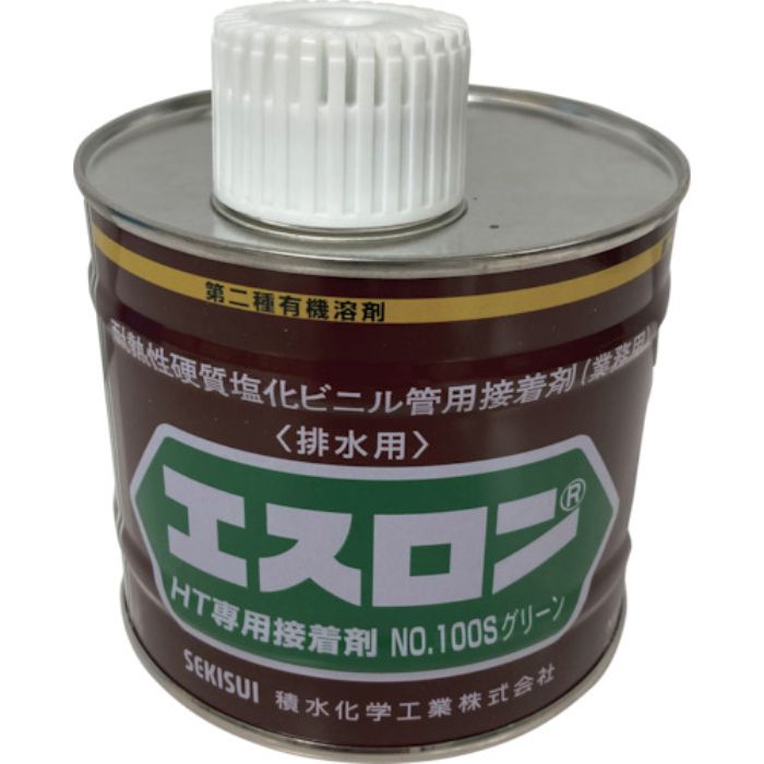 エスロン 耐熱接着剤 NO100S グリーン 500g(Tcode:4069397)