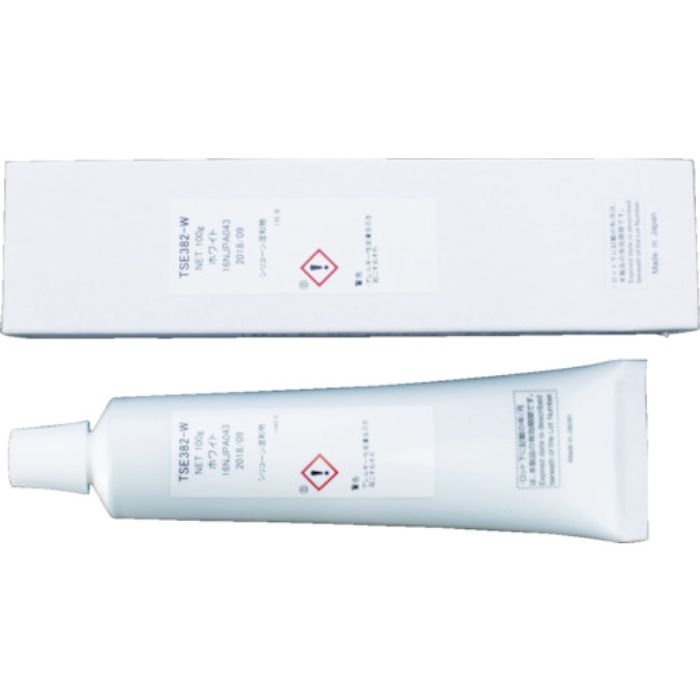 モメンティブ 一般工業用接着シール剤ホワイト TSE382-W-100G(Tcode:2814145)