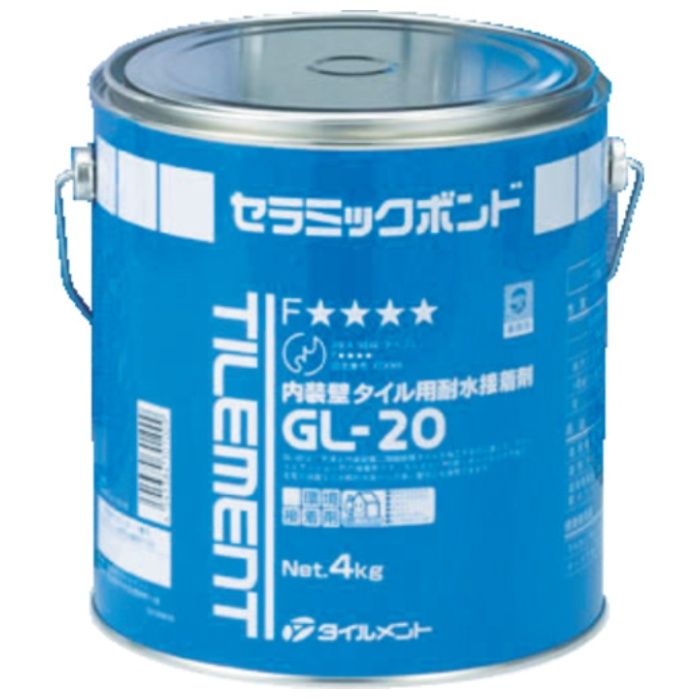 TILEMENT　【期限切れ間近品】　内装壁タイル用　GL-20　4kg