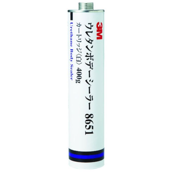 3M　自動車補修用シーリング材　ウレタンボデーシーラー　カートリッジ　8651　白　400g