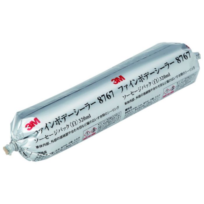 3M　ファインボデーシーラー　ソーセージパック　8767　白　320ml