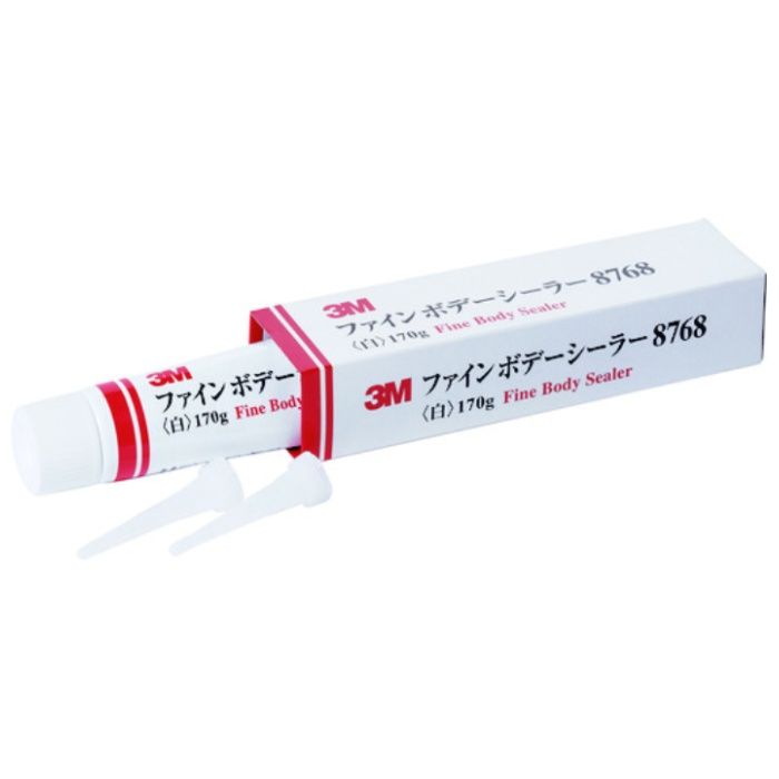 3M　自動車補修用シーリング材　ファインボデーシーラー　チューブ　8768　白　170g