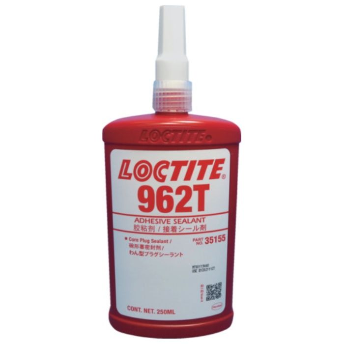 ロックタイト　はめ合い用接着剤　高強度　ワン型プラグ用　962T　250ml