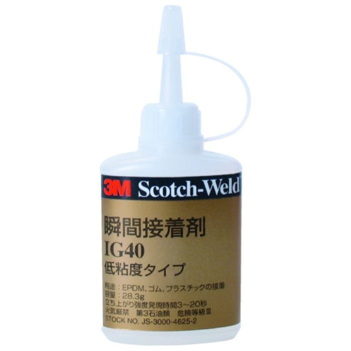 3M　Scotch-Weld　瞬間接着剤　IG40　透明　27ml