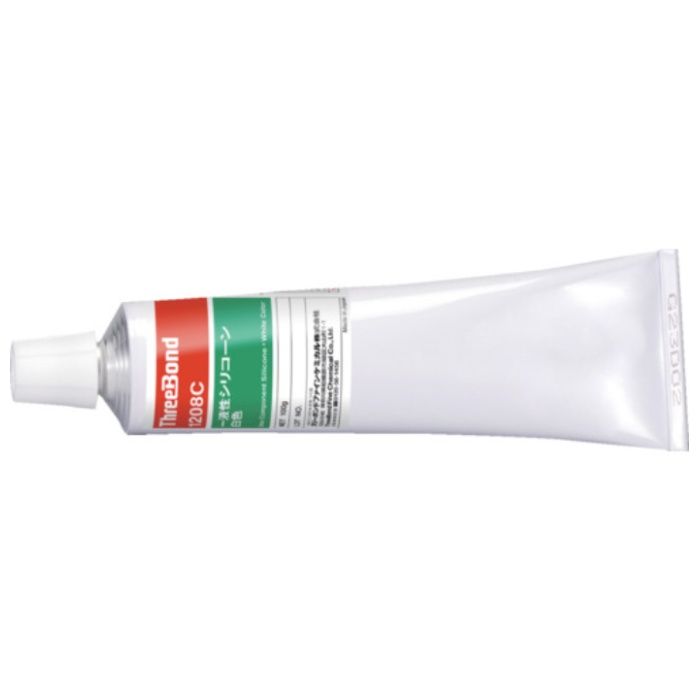 THREEBOND　一液常温硬化型シリコーン系接着シール剤　耐熱・耐寒性　TB1208C　100g(1208CA)