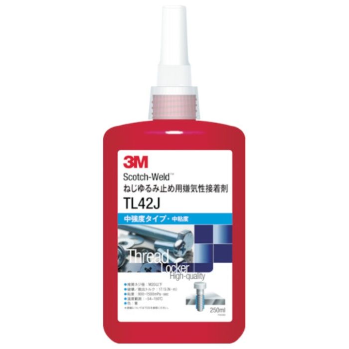 3M　Scotch-Weld　ねじゆるみ止め用嫌気性接着剤TL43J　250ml
