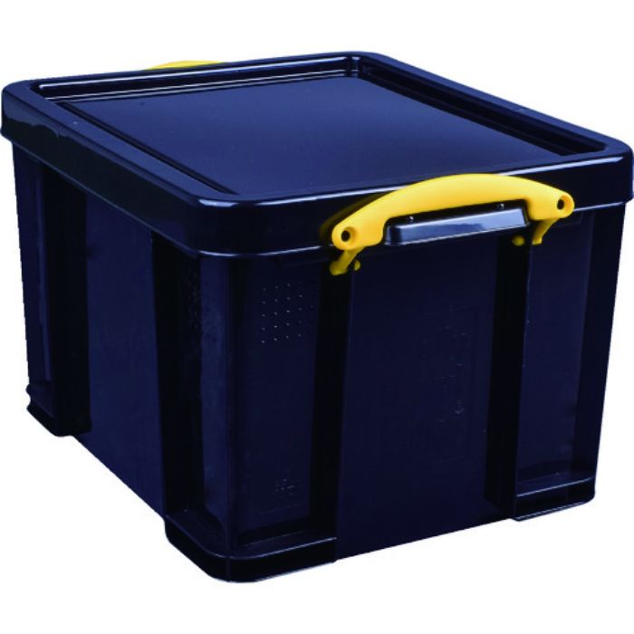 RUP コンテナ Really Useful Box 35L ブラック(Tcode:8562756)