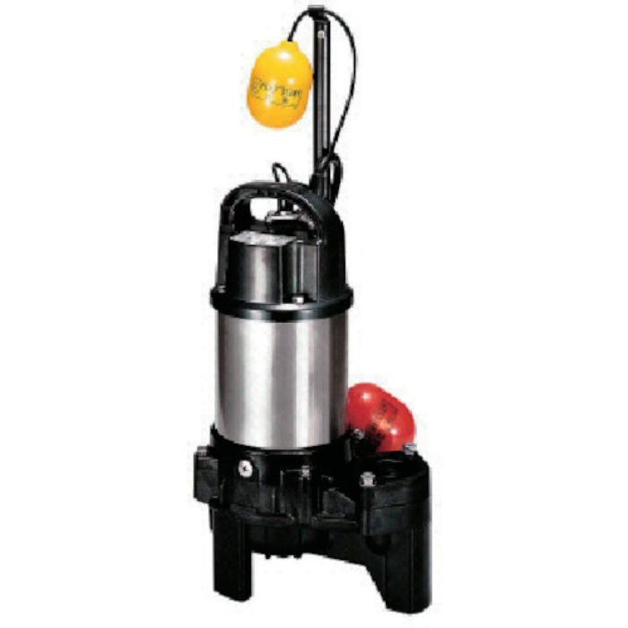 ツルミ 樹脂製汚物用水中ハイスピンポンプ 60HZ 口径50mm 三相200V(Tcode:8508403)