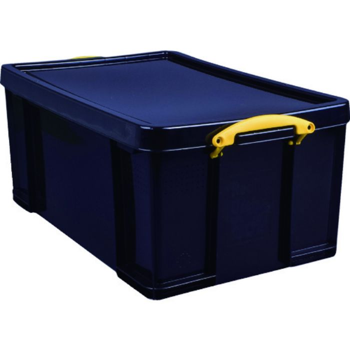 RUP コンテナ Really Useful Box 64L ブラック(Tcode:8562757)