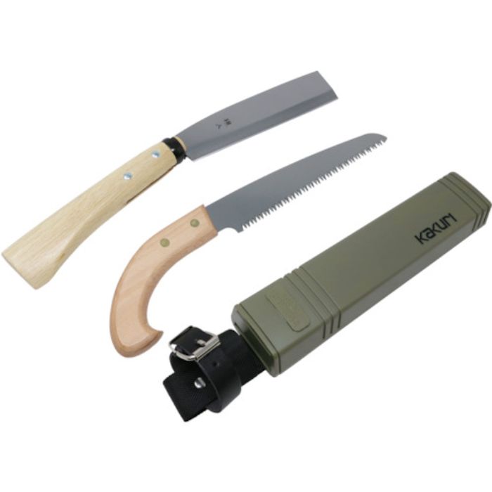 KAKURI ナタとノコ サヤ付き(Tcode:5235993)