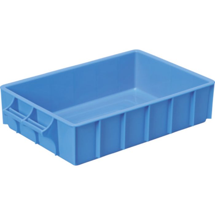 DIC A型コンテナ A-1 ボックス型 外寸:W460×D280×H100 青(Tcode:5011671)