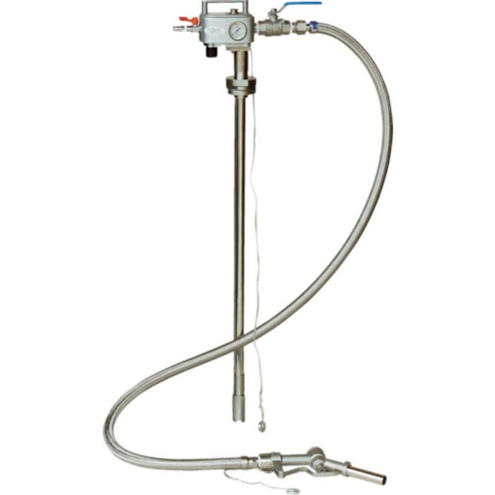 アクアシステム 吐出専用 エア式ステンレス製ドラムポンプ (加圧式)(Tcode:4550293)