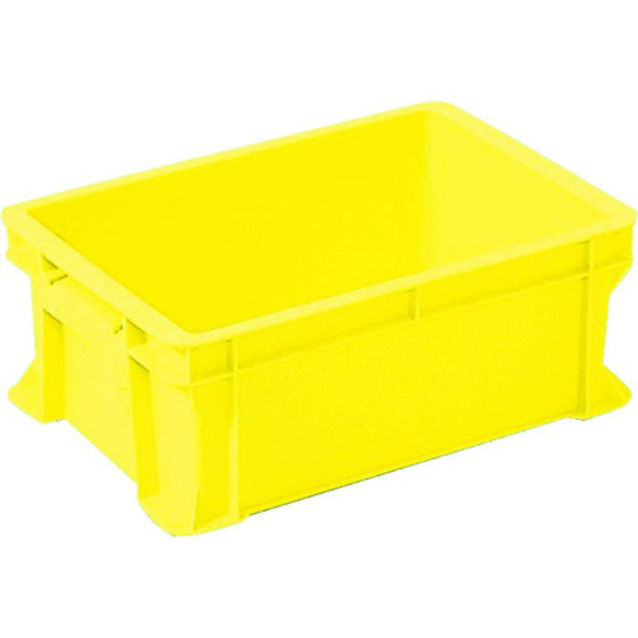 リス ボックス型コンテナ 132181 B型プラテナーB-24浅型 黄(Tcode:5042224)