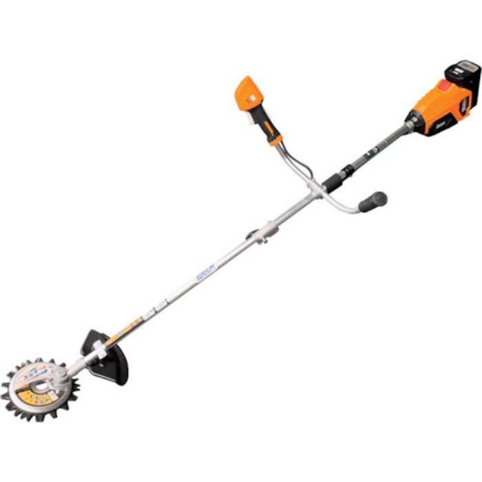 アイデック 58VLi-ionバッテリー回転ハサミ刈払機 スーパーカルマーelex 両手ハンドル 4.0Ahバッテリー(Tcode:2581134)