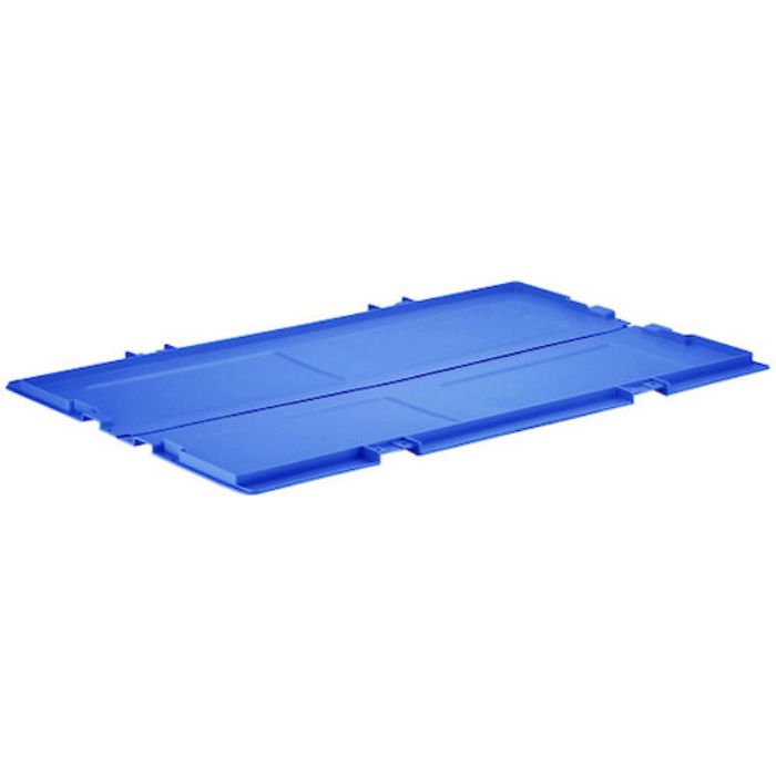 リス 折りたたみコンテナー 110028 蓋CB-175蓋3(両開き) ダークブルー(Tcode:8686840)