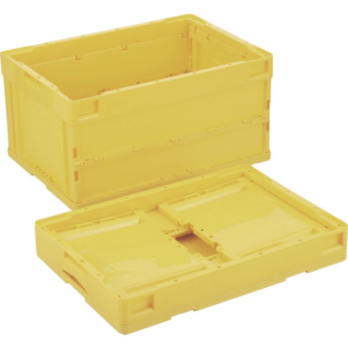 リス CB型折りたたみコンテナ 573984 CB-S41NR 黄(Tcode:3659984)