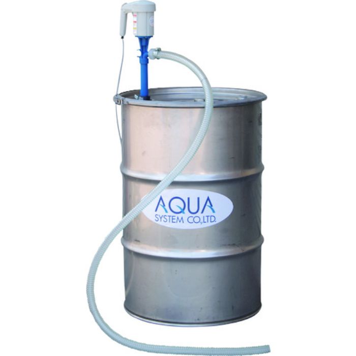 アクアシステム ケミカルドラムポンプPP製(AC-100V)溶剤・薬品用(Tcode:8289808)