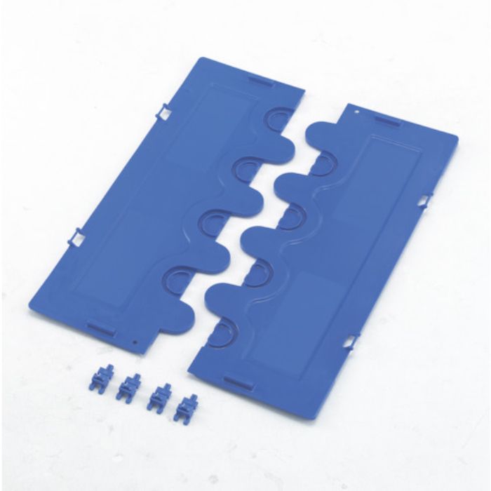 TRUSCO α折りたたみコンテナ50L用2枚フタ ダークブルー(Tcode:5118867)