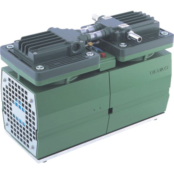 ULVAC 単相100V ダイアフラム型ドライ真空ポンプ 全幅162mm(Tcode:2197031)