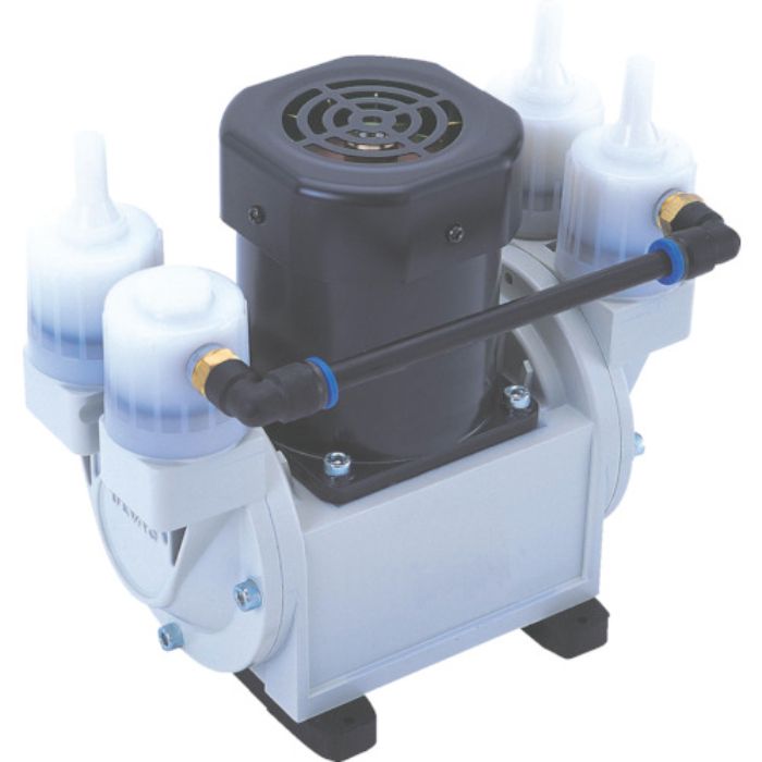ULVAC 単相100V ダイアフラム型ドライ真空ポンプ 排気速度24/30(Tcode:2705176)