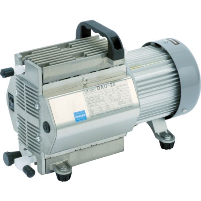 ULVAC 単相100V ダイアフラム型ドライ真空ポンプ 幅203mm(Tcode:3981533)