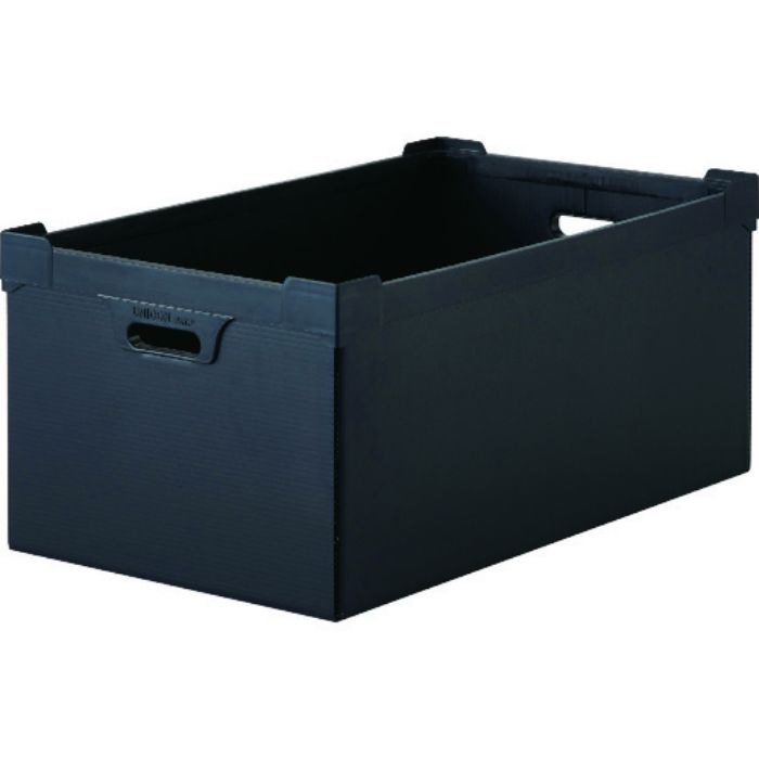 TRUSCO 導電性ダンボールプラスチックケース 45L ブラック(Tcode:1372201)