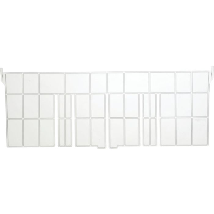 TRUSCO 仕切板 長手F-2用 透明(Tcode:5069645)
