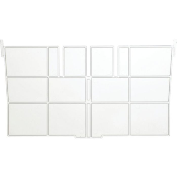 TRUSCO 仕切板 短手F-2用 透明(Tcode:5069653)