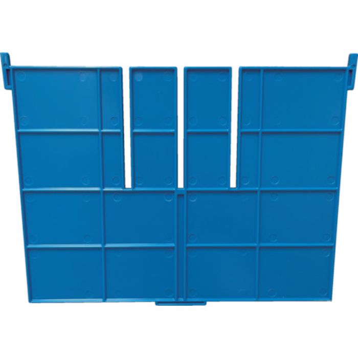 DIC F型コンテナF-17用短手用仕切板 外寸:243×183 青(Tcode:5011779)