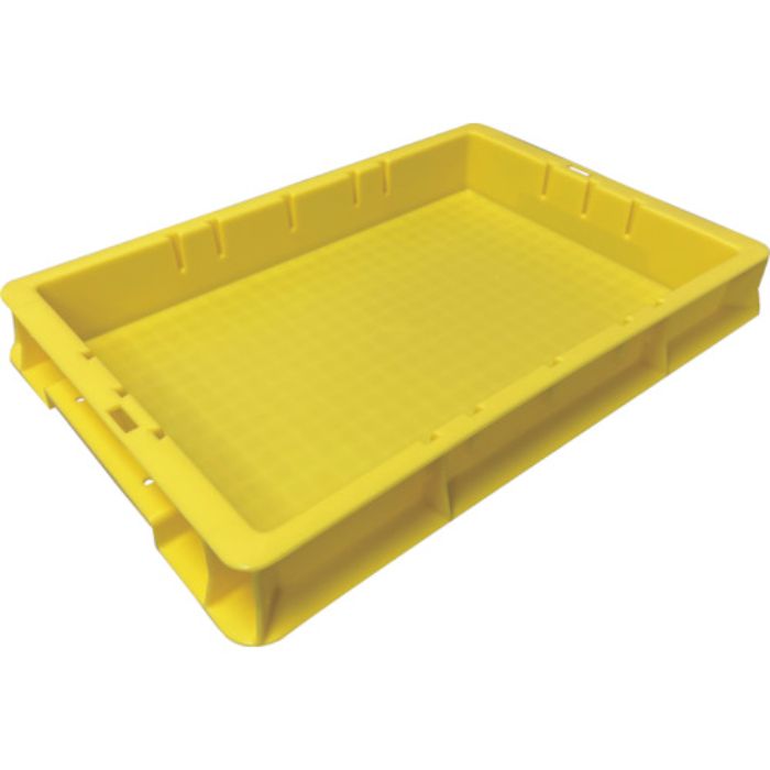 DIC F型コンテナF-4 外寸:W424×D291×H56 黄(Tcode:5011299)