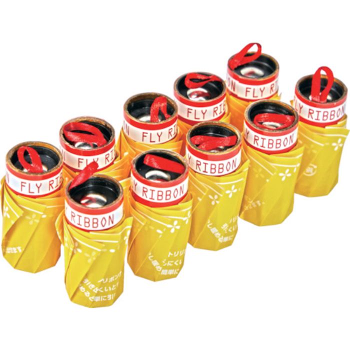 TRUSCO ハエとりリボン 10個入(Tcode:3527762)