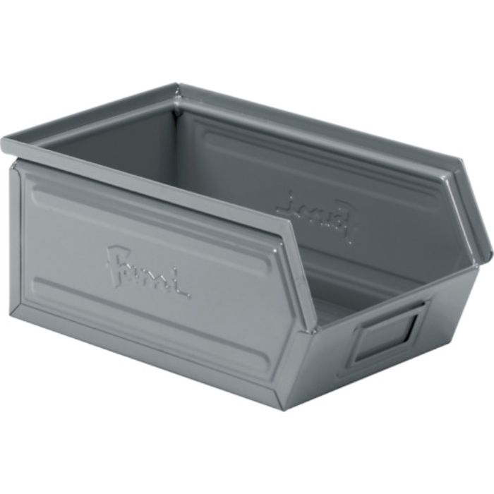 Fami メタルパーツバスケット グレー 9.4L 外寸200×350×145(Tcode:2145978)