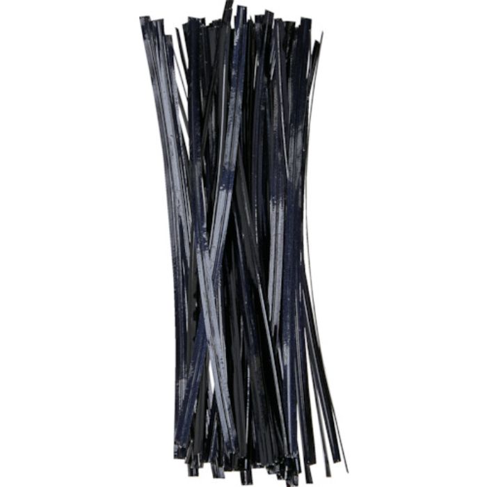 TRUSCO 園芸用ビニールタイ 幅4mm×長さ150mm 黒 100本入(Tcode:3643471)